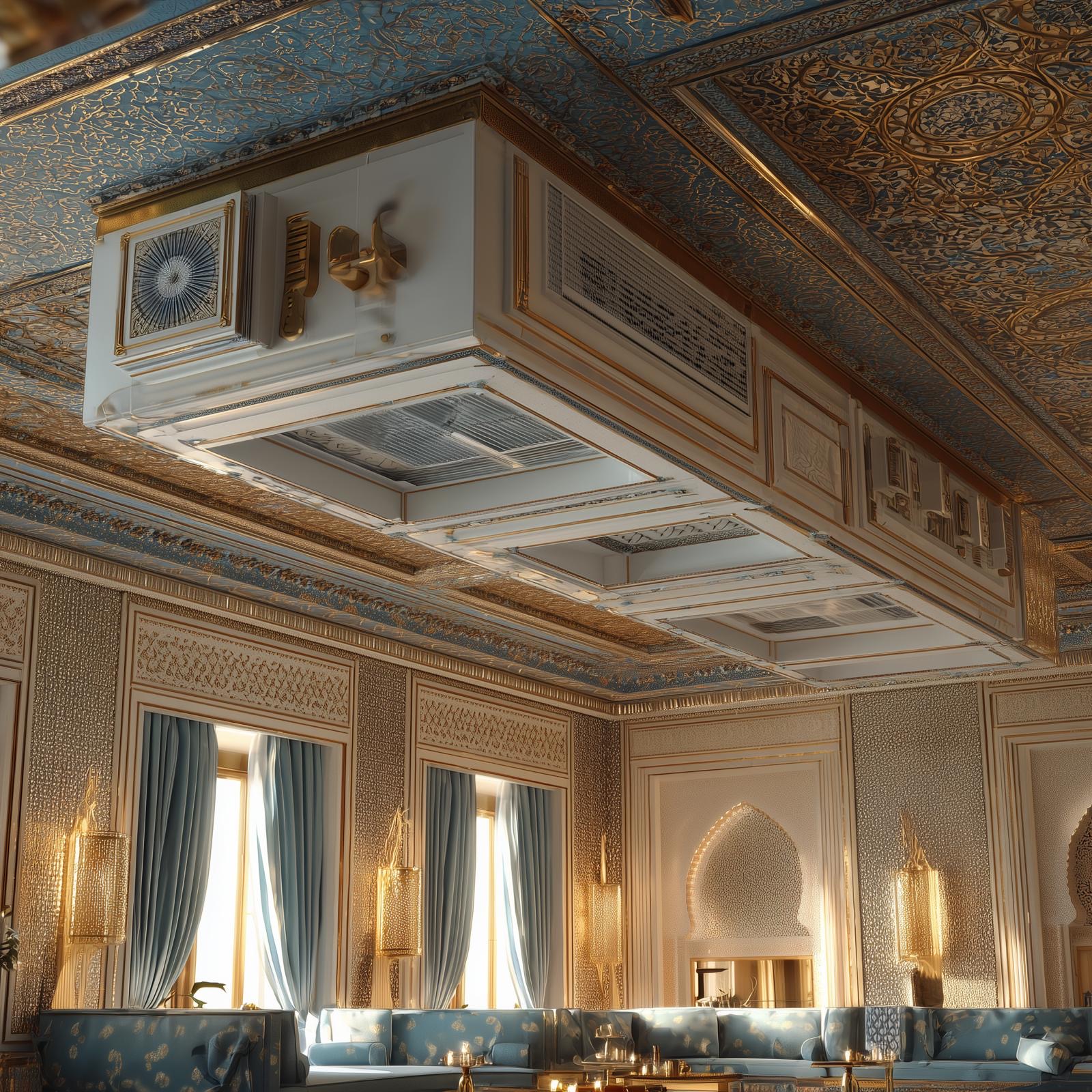 Gainable and concealed systems designed for villas, riads and hospitality spaces.