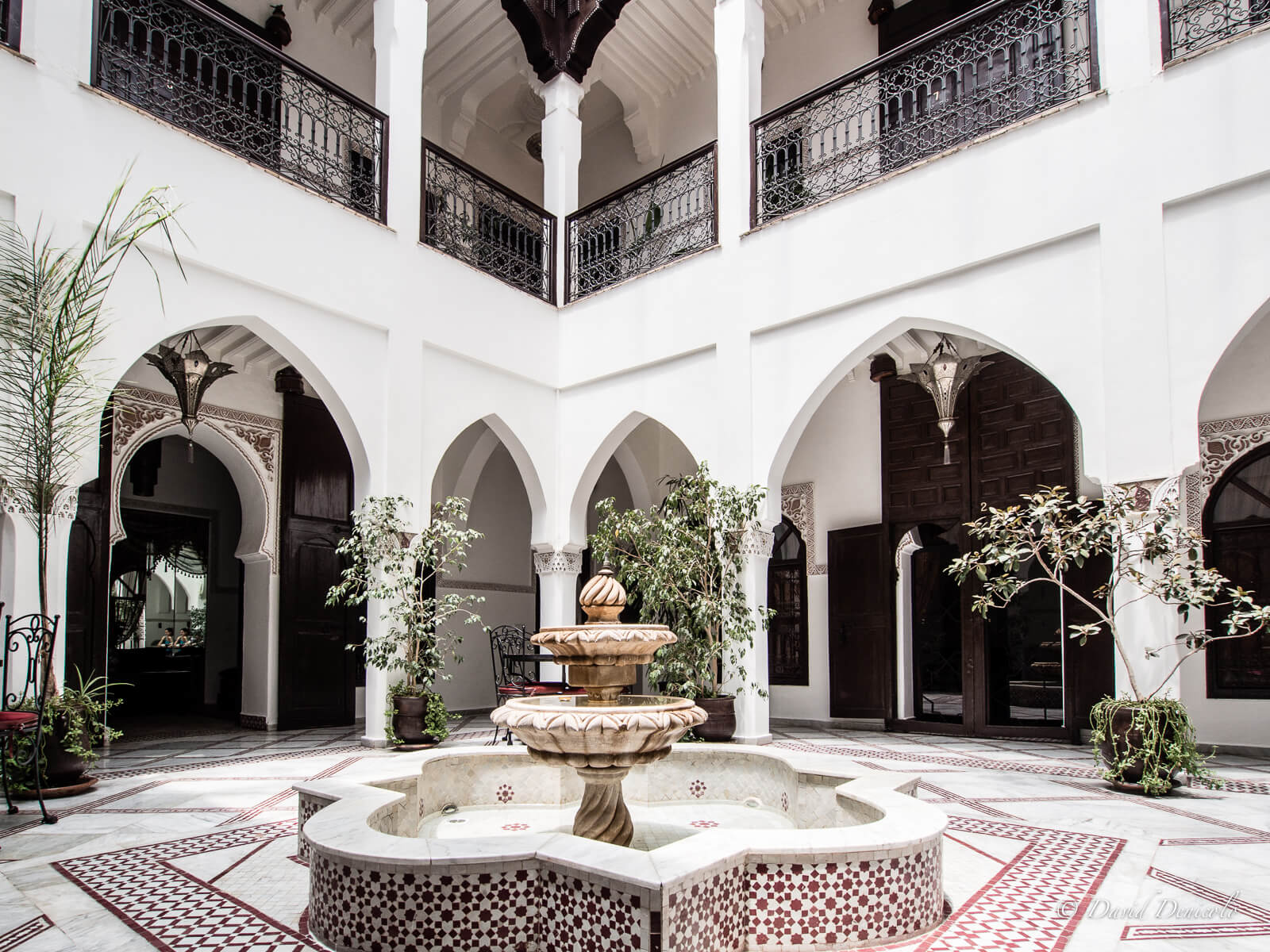 courtyward morocco